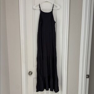 Z Supply-charcoal maxi dress
